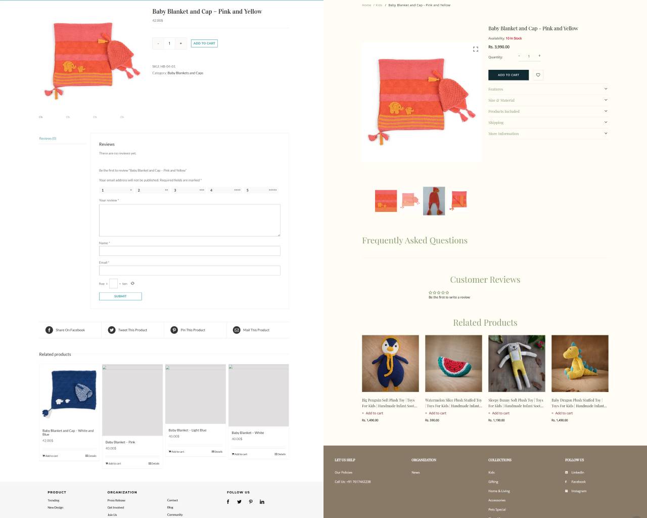 Himalayan Blooms After Before Product Detail Page