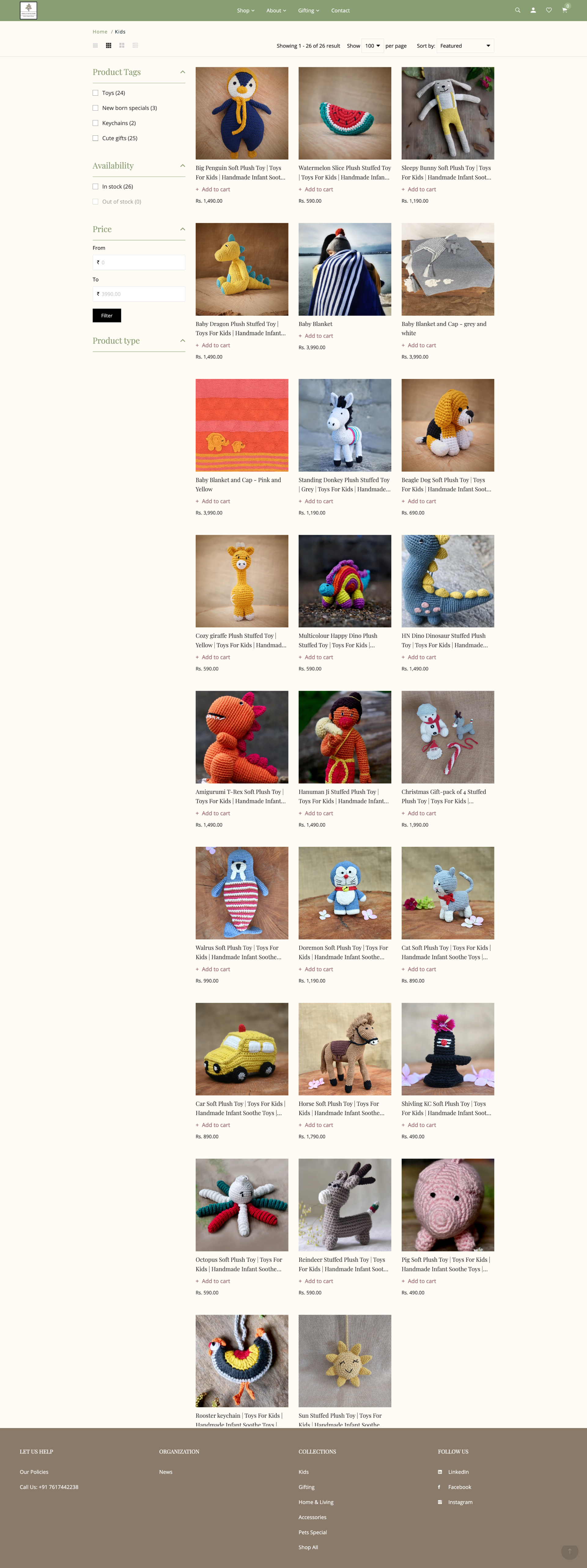 Himalayan Blooms Collections Page