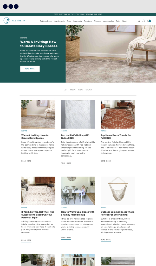 Fab Habitat Blog Listing